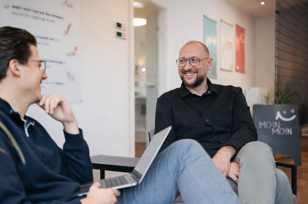 Tiefengespräch mit dem Team